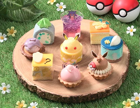 Assorted Pokémon Mini Cake Set 1