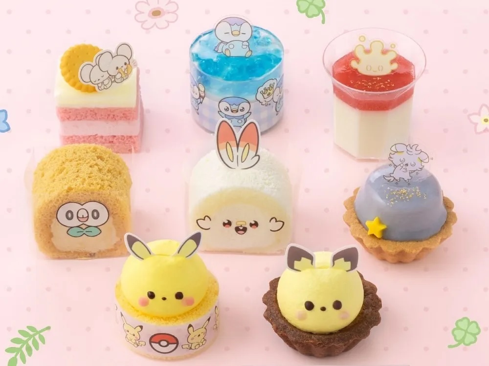 Assorted Pokémon Mini Cake Set 2